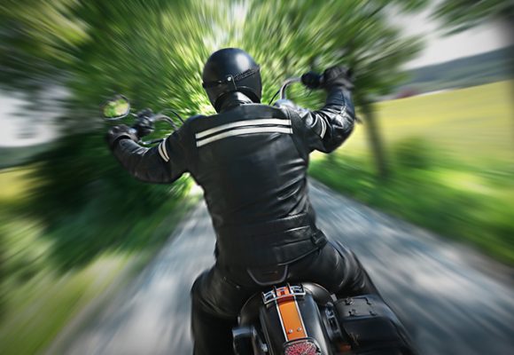 Motorcycles are now appearing on a road next to you